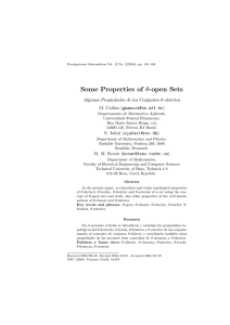 Some Properties of θ-open Sets