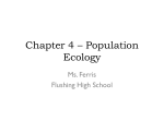 Chapter 4 * Population Ecology