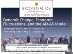 Dynamic Change, Economic Fluctuations, and the AD