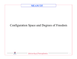 Configuration Space and Degrees of Freedom