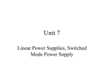 ppt - EC - Unit 7 - Linear Power Supply