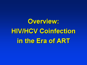 Virology, Epidemiology, and Natural History of HIV and HCV Infections