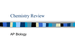 Unit 3 - General Chemistry Review