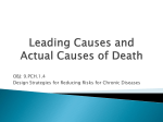 Leading Causes and Actual Causes of Death