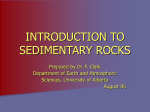 Introduction to Sedimentary Rocks.