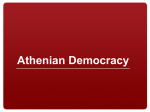 PPT: Athenian Democracy SAC