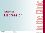 Clinical Slide Set. Depression