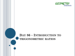 Day-86-Presentation-Introduction to trigonometric ratios