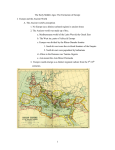 The Early Middle Ages: The Formation of Europe