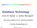 Evolution of Database Technology