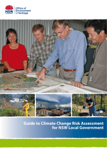 Guide to Climate Change Risk Assessment for NSW