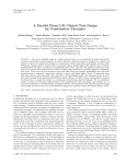 A Parallel Phase I/II Clinical Trial Design for Combination Therapies