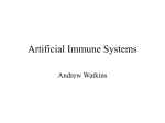 Aritficial Immune Systems--Machine Learning