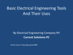 Basic Electrical Engineering Tools And Their Uses
