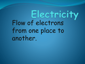 Electricity - World of Teaching