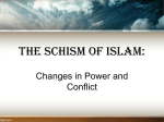 The Schism of Islam:
