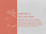 Chapter 11: The Civil War