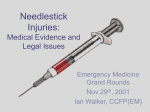 Needlestick Injuries - Calgary Emergency Medicine