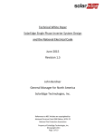 Technical White Paper SolarEdge Single Phase Inverter System
