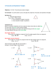 4.9 Isosceles and Equilaterl Triangles
