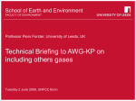 New gases (presentation by Mr. Forster)