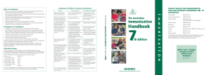 The Australian Immunisation Handbook 7th Edition