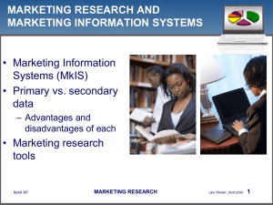 Marketing Research