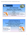2014 Advanced Significant Code Changes