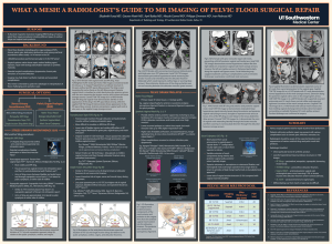 what a mesh! a radiologist`s guide to mr imaging of - SCBT-MR