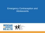 Emergency Contraception - Physicians for Reproductive Health