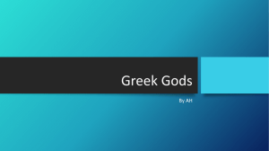 Greek Gods - Castle Academy
