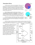 Atmosphere Basics
