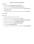 Lessons 1-5, 9-10 study guide 2014 (answer key).