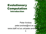 Evolutionary Computation Introduction