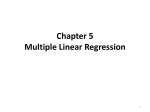 5 Multiple Linear Regression 81