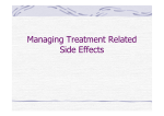 Managing Treatment Related Side Effects - CML