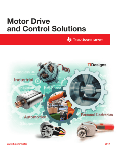 Motor Drive and Control Solutions (Rev. I)