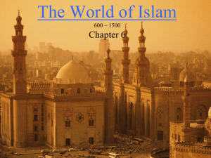 Chapter 6 Islam