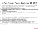 Review Questions for September 23
