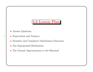 5.0 Lesson Plan