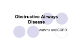 Obstructive Airways Disease