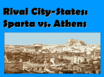 Rival City-States: Athens versus Sparta