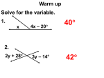 proving triangles congruent ppt