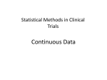 Clinical Trials A short course