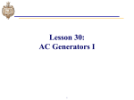 AC Generators I