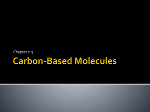 Carbon-Based Molecules