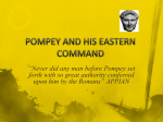 Pompey`s Eastern Command