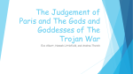 The Judgement of Paris and The Gods and Goddesses of The