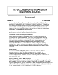 Natural Resource Management Ministerial Council
