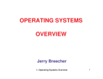 1: Operating Systems Overview